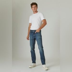 Lucky Brand 411 Athletic Taper Advanced Stretch Jean Kerrwood Wash 36x32